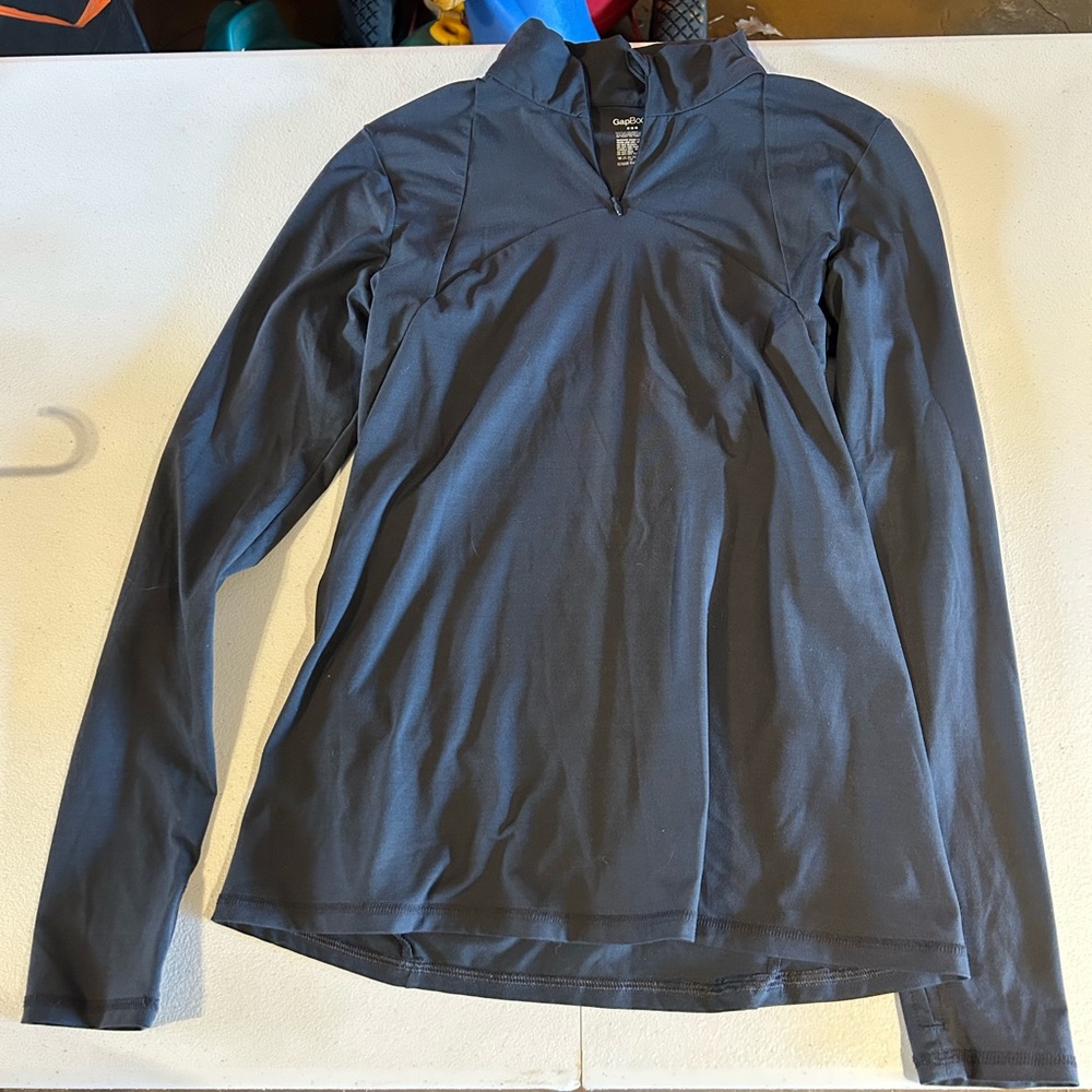 Women's Long Sleeve Top in Gray